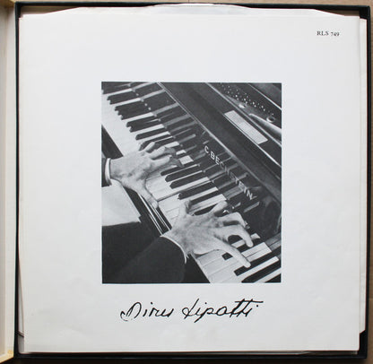 Dinu Lipatti : The Art Of Dinu Lipatti (4xLP, Comp, Mono + Box)