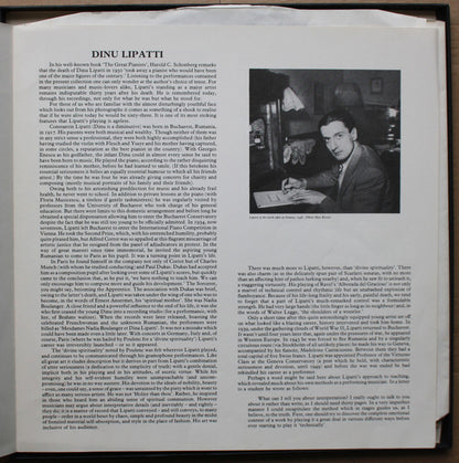 Dinu Lipatti : The Art Of Dinu Lipatti (4xLP, Comp, Mono + Box)