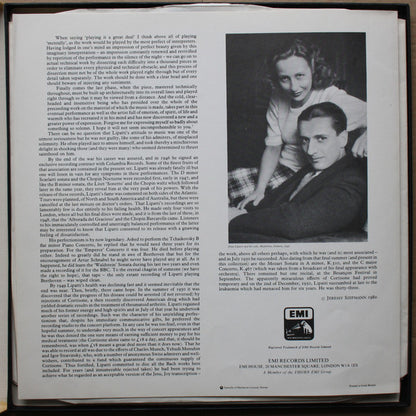 Dinu Lipatti : The Art Of Dinu Lipatti (4xLP, Comp, Mono + Box)