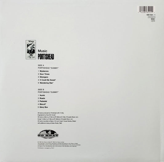Portishead : Dummy (LP, Album, RE, 180)