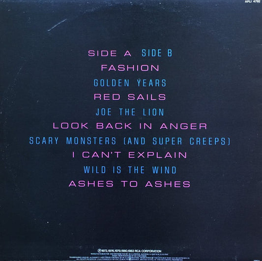 David Bowie : Golden Years (LP, Comp, RM)
