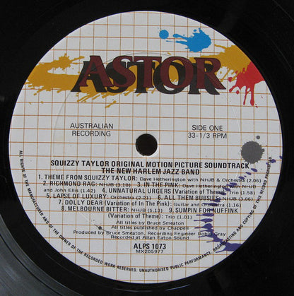 Bruce Smeaton, New Harlem Jazz Band : Squizzy Taylor (LP, Album)