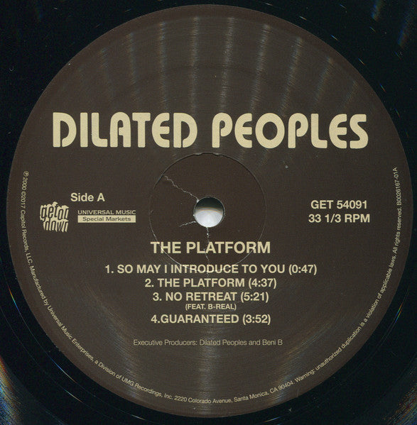 Dilated Peoples : The Platform (2xLP, Album, RE)