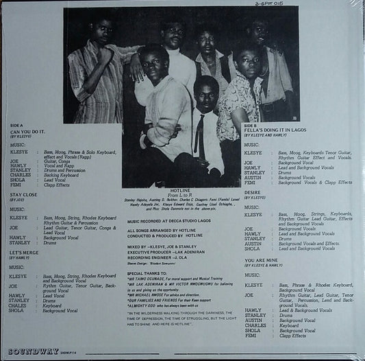 Hotline (5) : You Are Mine (LP, Album, RE)