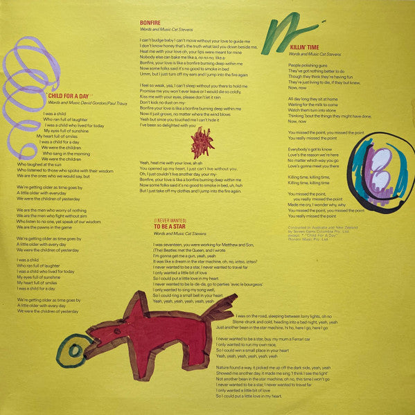 Cat Stevens : Izitso (LP, Album, Gat)