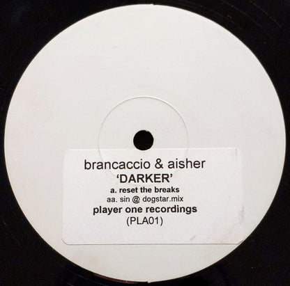 Brancaccio & Aisher : Darker (12", W/Lbl, Sti)