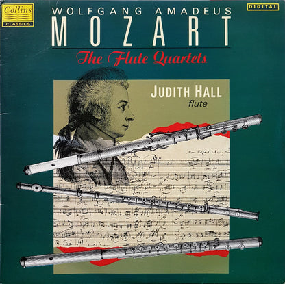 Wolfgang Amadeus Mozart, Judith Hall : The Flute Quartets (LP)