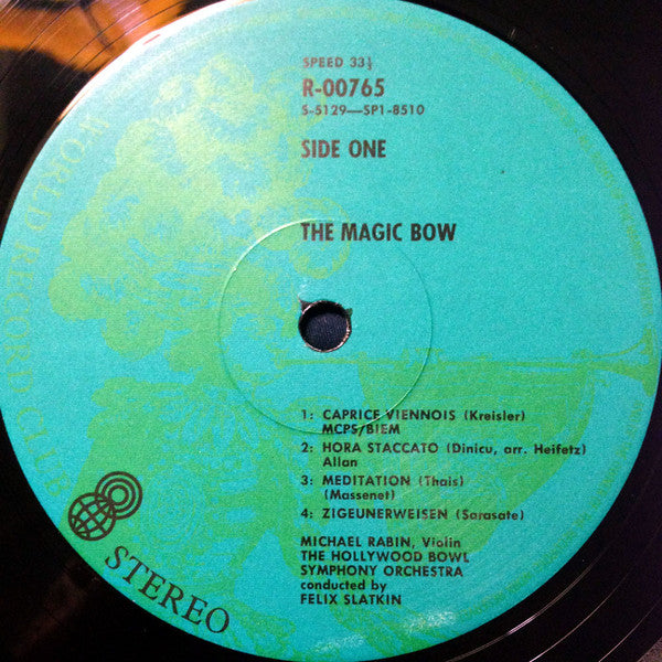 Michael Rabin : The Magic Bow (LP, Album, Club, RE)