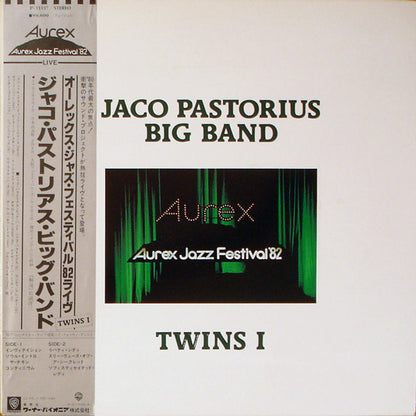 Jaco Pastorius Big Band = ジャコ・パストリアス・ビッグ・バンド* : Twins I (Aurex Jazz Festival '82) = オーレックス・ジャズ・フェスティバル '82 ライヴ Twins I (LP, Album)