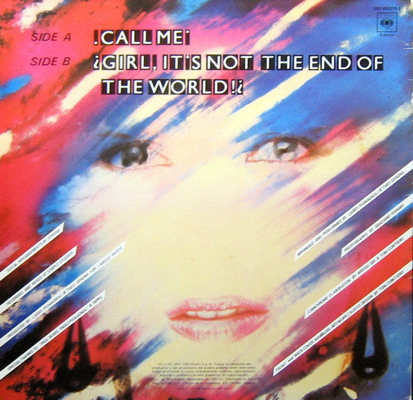 Ivana Spagna : Call Me (12", Maxi)