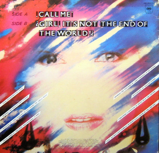 Ivana Spagna : Call Me (12", Maxi)