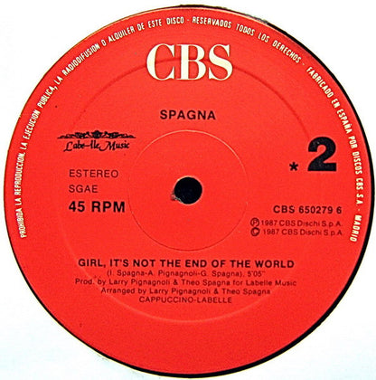 Ivana Spagna : Call Me (12", Maxi)