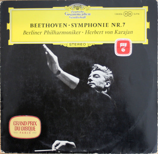 Beethoven*, Berliner Philharmoniker ∙ Herbert von Karajan : Symphonie Nr. 7 (LP, RP)