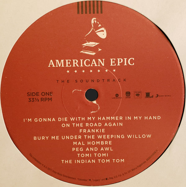 Various : American Epic - The Soundtrack (LP, Comp)