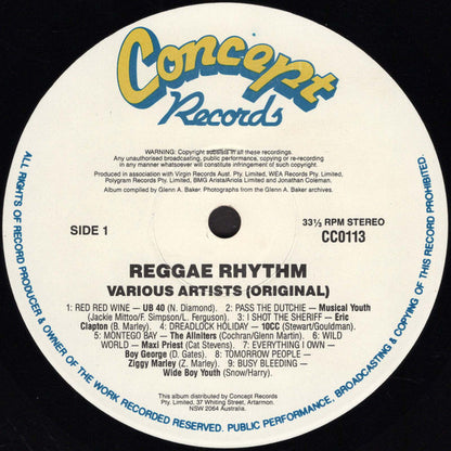 Various : Reggae Rhythm (LP, Comp)