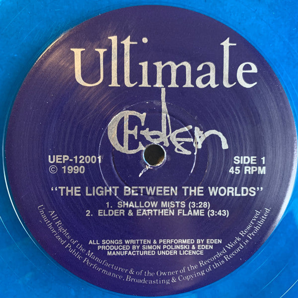 Eden (6) : The Light Between Worlds  (12", MiniAlbum, Ltd, Blu)