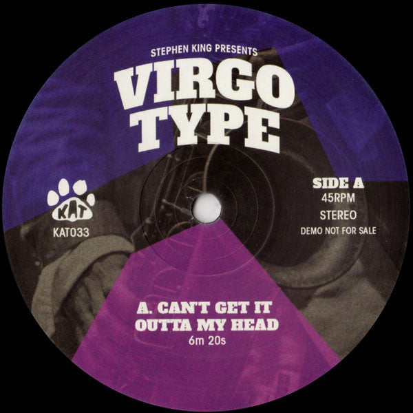 Virgo Type : Can't Get It Outta My Head (12", Promo)