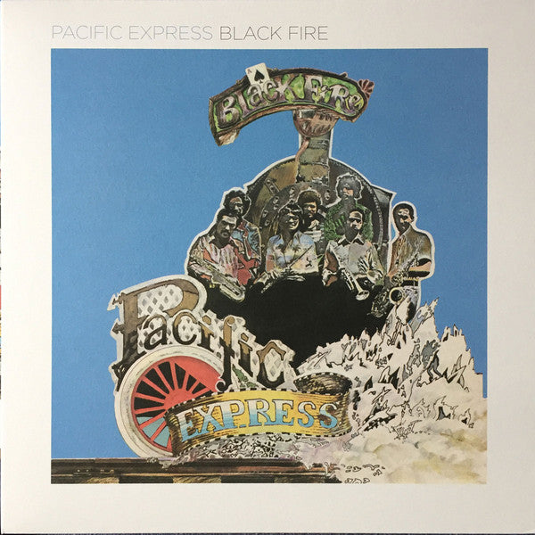 Pacific Express : Black Fire (LP, Album, RE, RM)