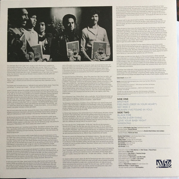 Pacific Express : Black Fire (LP, Album, RE, RM)