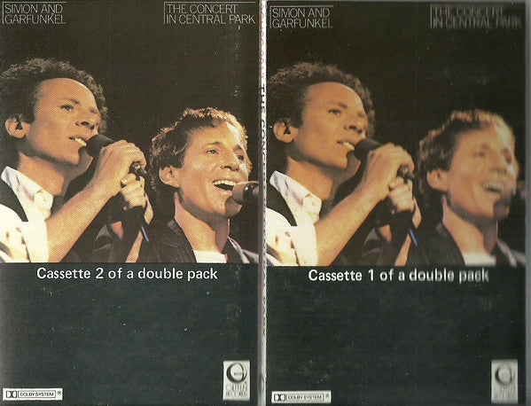 Simon & Garfunkel : The Concert In Central Park (2xCass, Album, Gre)