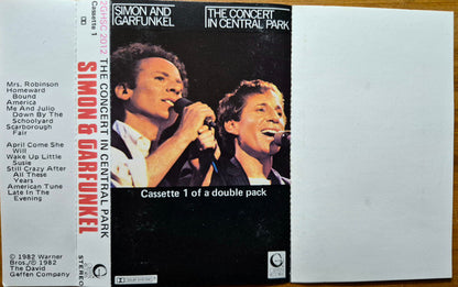 Simon & Garfunkel : The Concert In Central Park (2xCass, Album, Gre)