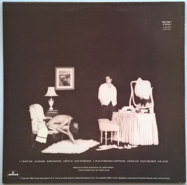 Lindsey Buckingham : Go Insane (LP, Album)