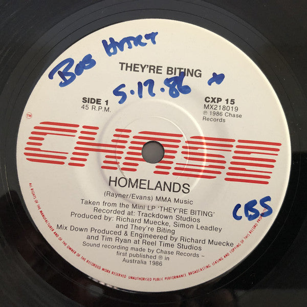 They're Biting : Homelands (7", Single)
