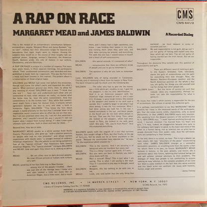 Margaret Mead and James Baldwin : A Rap On Race (2xLP)