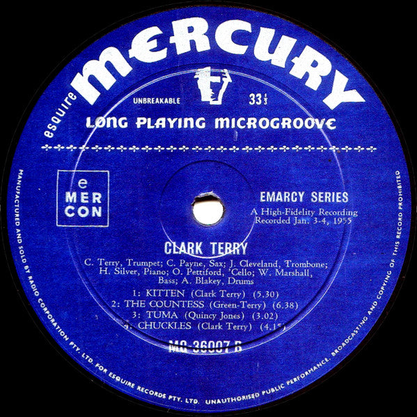 Clark Terry : Clark Terry (LP, Album)