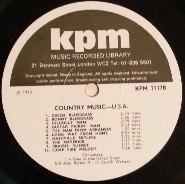 Various : The West Indies / Country Music USA (LP)