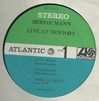 Herbie Mann : Live At Newport (LP, Album)