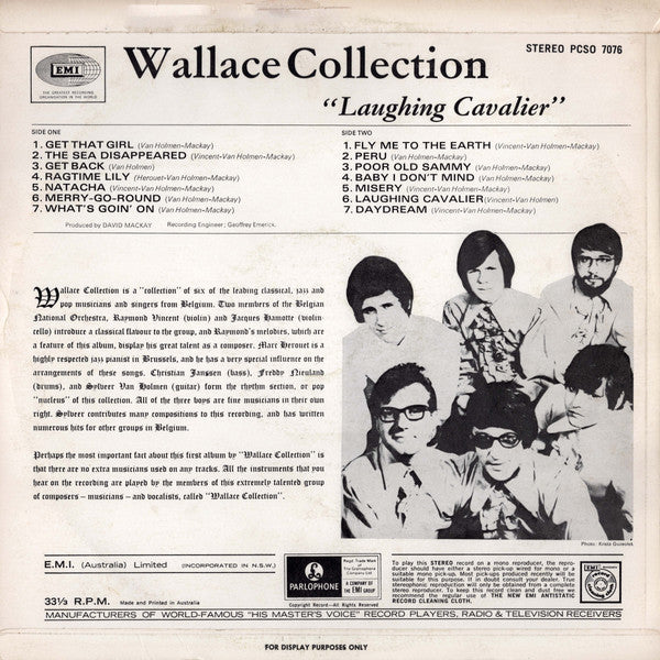 Wallace Collection : Laughing Cavalier (LP, Album)