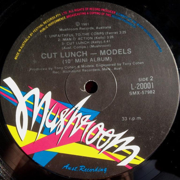 Models (2) : Cut Lunch (10", MiniAlbum)