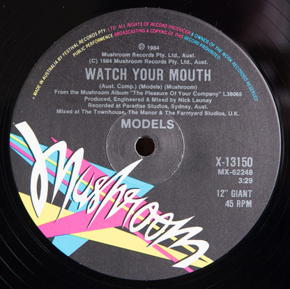 Models (2) : God Bless America (12", Single)