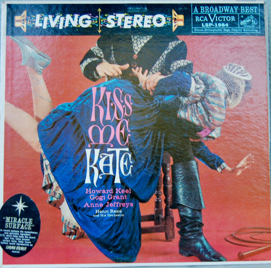 Cole Porter, Gogi Grant, Howard Keel, Anne Jeffreys, Henri René And His Orchestra : Kiss Me, Kate (LP, Album)