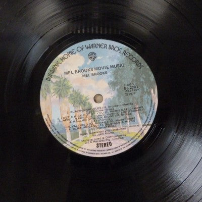 Various : Mel Brooks’ Movie Music – Blazing Saddles (The Producers & 12 Chairs) Original Soundtrack (LP, Album, Comp, 1st)