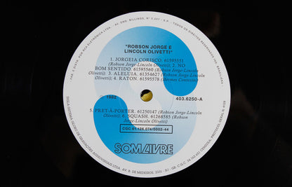 Lincoln Olivetti & Robson Jorge : Robson Jorge & Lincoln Olivetti (LP, Album, RE)
