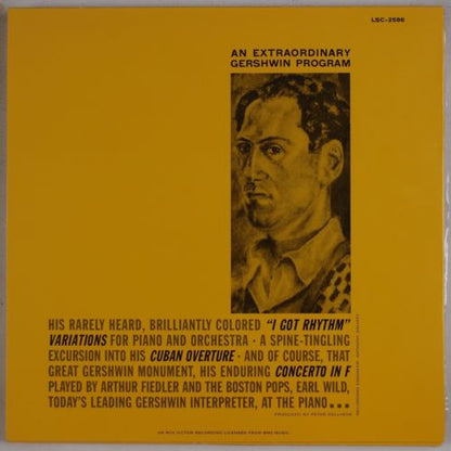 George Gershwin, Boston Pops Orchestra / Arthur Fiedler, Earl Wild : Concerto In F / Cuban Overture / "I Got Rhythm" Variations (LP, RE, RM, 180)