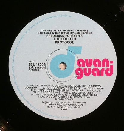 Lalo Schifrin : Frederick Forsyth's The Fourth Protocol (LP, Album)