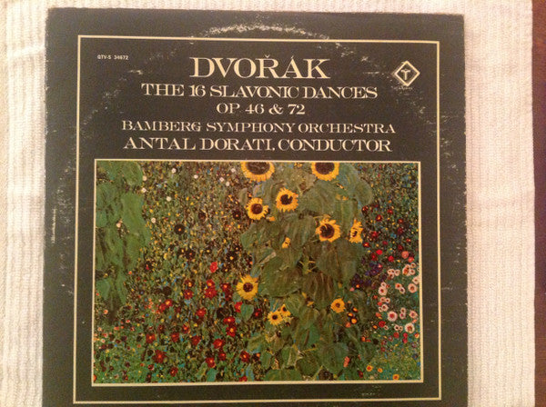 Dvorak*, Bamberg Symphony Orchestra*  Conductor Antal Dorati : The 16 Slavonic Dances Op 46 & 72 (LP, Album, Quad)