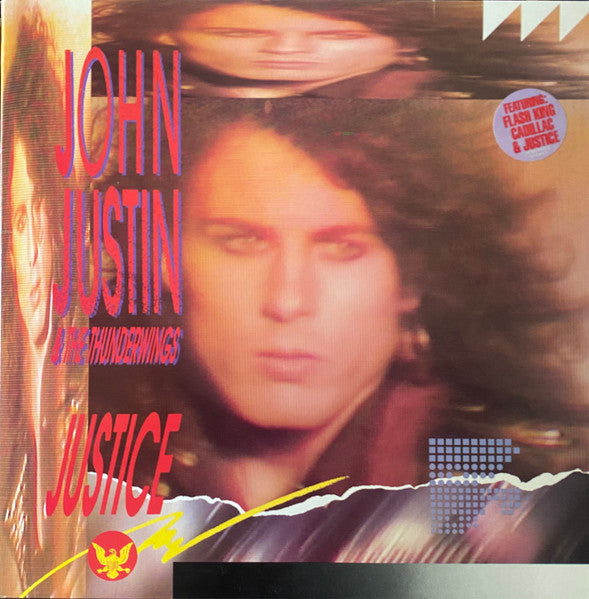 John Justin & The Thunderwings : Justice (LP, Album)