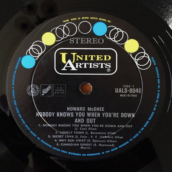 Howard McGhee : Nobody Knows You When You're Down And Out (LP, Album)