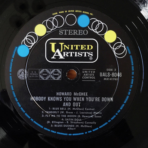 Howard McGhee : Nobody Knows You When You're Down And Out (LP, Album)