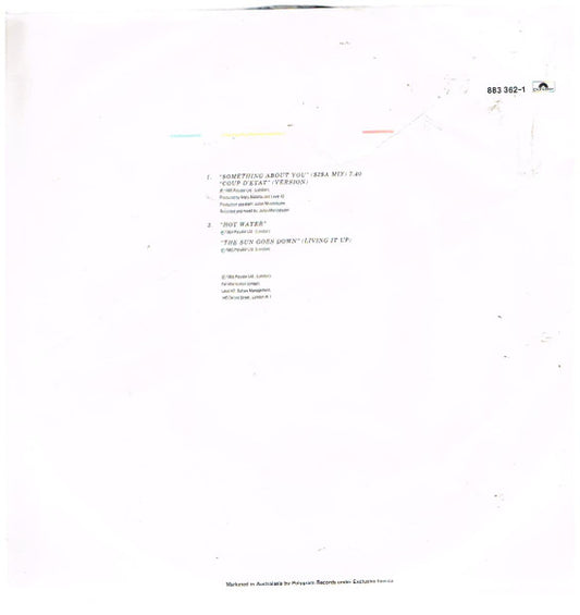 Level 42 : Something About You (Sisa Mix) (12", Maxi)