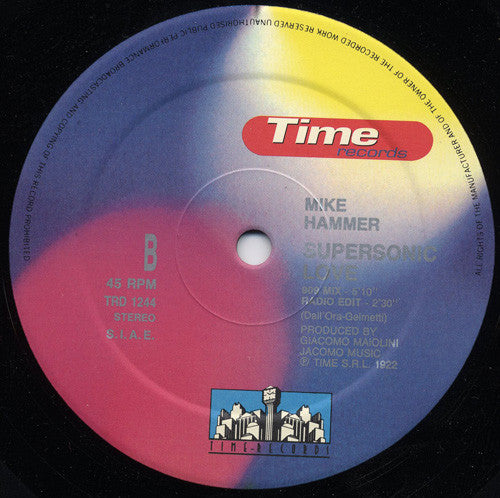 Mike Hammer : Supersonic Love (12")