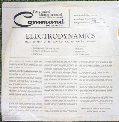 The Dick Hyman Trio : The Dick Hyman Trio (LP, Album)