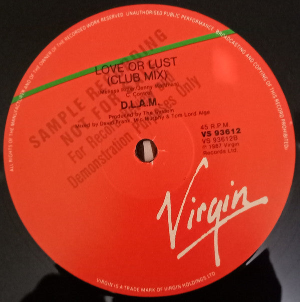 Dance Like A Mother : You Ain't So Tough (12", Promo)