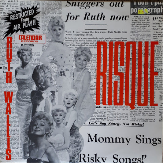 Ruth Wallis : Risque Ruth Wallis (LP, Album)