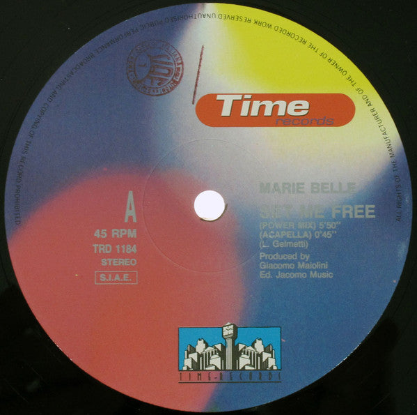 Marie Belle : Set Me Free (12")