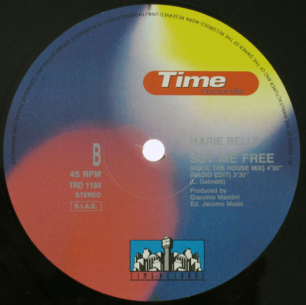 Marie Belle : Set Me Free (12")